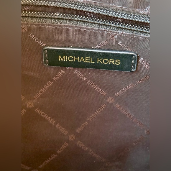 Michael Kors Emilia Large Tote Leather Shoulder Handbag Black - Good Condition - Picture 6 of 15